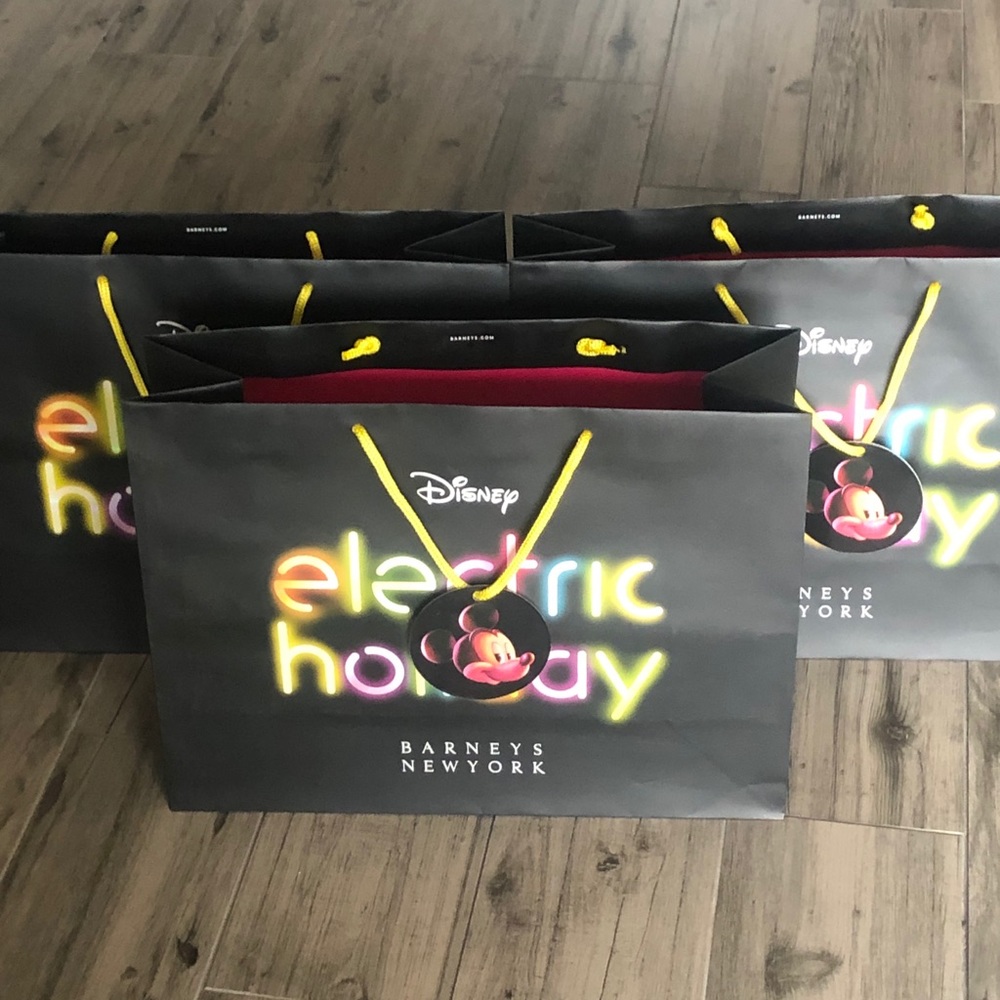 Barney’s NY Disney Holiday shopping bags 3